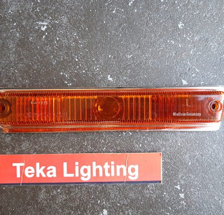 Opel Kadett A / Knipperlicht Glas / Blinker Glas / Indicator Lens / Hella 22665