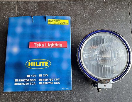 Verstraler / LKW-Fernlicht / Truck Spot Light / Projecteur Camion / Hilite SH750 / Blauw