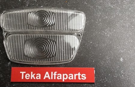 Lancia Flavia Berlina / Knipperlicht Glas / Blinker Glas / Indicator Glass / Clignotant Glace / P1537