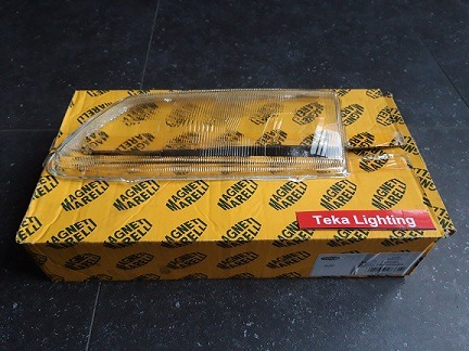 Peugeot 306 / Koplampglas / Scheinwerfer Scheibe / Headlight Lens / Phare Glace / Carello / Magneti Marelli / Links